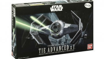 Plastic ModelKit BANDAI SW 01214 - TIE Advanced (1:72) - Bandai