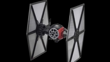 First Order Special Forces TIE Fighter (1:72) Plastic Model Kit BANDAI Star Wars 01217 - Revel