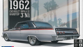 '62 Chevy Impala 3 in 1 (1:25) Plastic Model Kit MONOGRAM auto 4466 - Revell