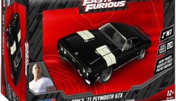 SLEVA - DISCOUNT - Dom's 71 Plymouth GTX (1:24) Plastic Model Kit MONOGRAM 4477 - Revell