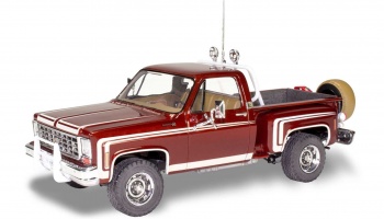 Plastic ModelKit MONOGRAM auto 4486 - 76 Chevy Sports Stepside Pickup (1:25) - Revell