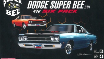 1969 Dodge Super Bee (1:24) Plastic ModelKit MONOGRAM 4505 - Revell