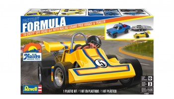 Plastic ModelKit MONOGRAM auto 4581 - 78 Chevy 4x4 Pickup with Go-kart (1:25) - Revell