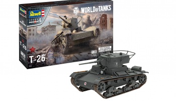 Plastic ModelKit World of Tanks - T-26 (1:35) - Revell