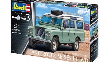 Land Rover Series III (1:24)Plastic ModelKit auto 07047 - Revell