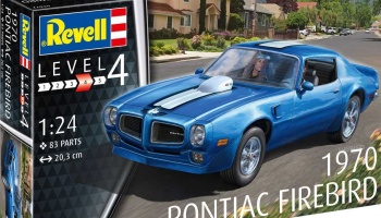 Pontiac Firebird 1970 (1:25) Plastic Model Kit auto 07672 - Revell