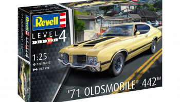 Plastic ModelKit auto  71 Oldsmobile 442 Coupé (1:25) - Revell