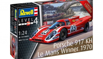 Porsche 917K Le Mans Winner 1970 (1:24) - Revell