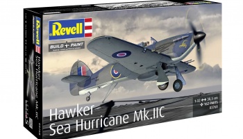 Plastic ModelKit letadlo 03768 - Hawker Sea Hurricane Mk.IIC (1:32) - Revell