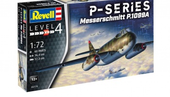 Messerschmitt P.1099A - P-Series (1:72) Plastic ModelKit letadlo 03774 - Revell