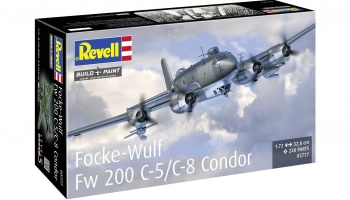 Focke-Wulf Fw 200 C-5/C-8 Condor (1:72) Plastic Model Kit letadlo 03777 - Revell