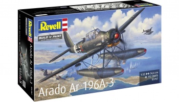 Plastic ModelKit letadlo 03787 - Arado Ar196A-3 Seaplane (1:32) - Revell