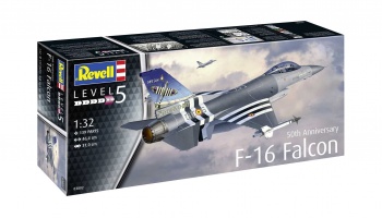 Plastic ModelKit letadlo 03802 - 50th Anniversary F-16 Falcon (1:32) - Revell