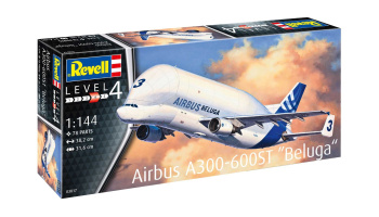 Plastic ModelKit letadlo 03817 - Airbus A300-600ST "Beluga" (1:144) - Revell