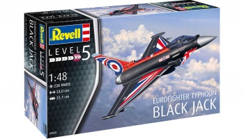 Plastic ModelKit letadlo 03820 - Eurofighter „Black Jack“ (1:48) - Revell