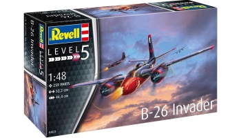 B-26C Invader (1:48) Plastic Model Kit letadlo 03823 - Revell