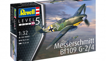 Plastic ModelKit letadlo - Messerschmitt Bf109G-2/4 (1:32) - Revell
