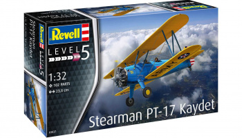 Plastic ModelKit letadlo 03837 - Stearman PT-17 Kaydet (1:32) - Revell