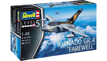 Plastic ModelKit letadlo 03853 - Tornado GR.4 "Farewell" (1:48) - Revell