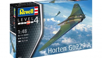 Horten Go229 A-1 (1:48) - Plastic ModelKit letadlo - Revell