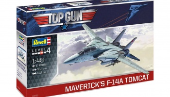 Maverick's F-14A Tomcat ‘Top Gun’  (1:48) Plastic Model Kit 03865 - Revell