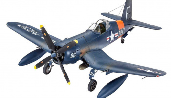 Plastic ModelKit letadlo 03955 - F4U-4 Corsair (1:72) - Revell