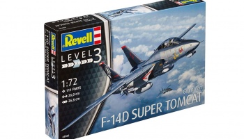 Plastic ModelKit letadlo 03960 - F-14D Super Tomcat (1:72) - Revell