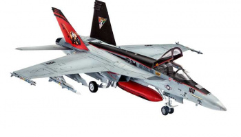 Plastic ModelKit letadlo 03997 - F/A-18 E Super Hornet (1:144) - Revell