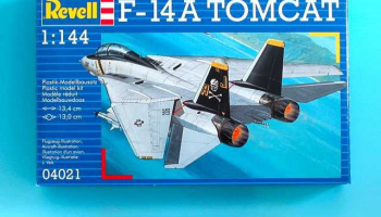 Plastic ModelKit letadlo 04021 - F-14A Tomcat (1:144)