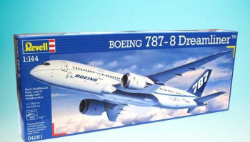 Plastic ModelKit letadlo 04261 - Boeing 787 Dreamliner (1:144)