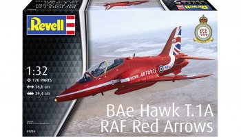 BAe Hawk "Red Arrows" (1:32) Plastic ModelKit letadlo 04284 - Revell