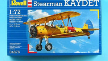 Plastic ModelKit letadlo 04676 - Stearman KAYDET (1:72)