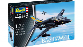Plastic ModelKit letadlo 04970 - BAe Hawk T.1 (1:72) - Revell