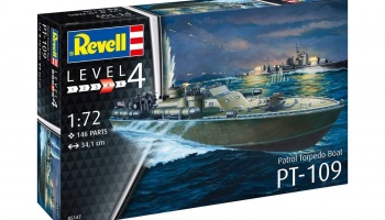 Plastic ModelKit loď 05147 - Patrol Torpedo Boat PT109 (1:72 - Revell