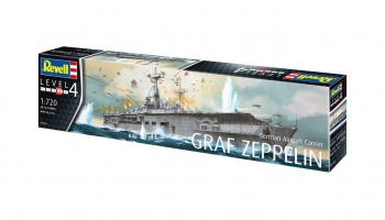 German Aircraft Carrier GRAF ZEPPELIN (1:720) Plastic Model Kit 05164 - Revell