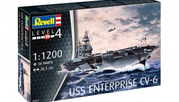 Plastic ModelKit loď - USS Enterprise (1:1200) - Revell