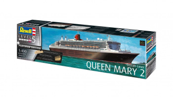 Queen Mary 2 (Platinum Edition) (1:400) Plastic Model Kit Limited Edition - Revell