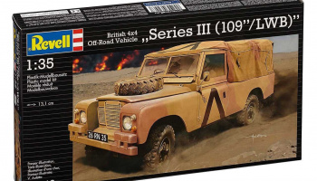 British 4x4 Off-Road Vehicle"109 (Series III)” (1:35) Plastic Model Kit 03246 - Revell – kopie