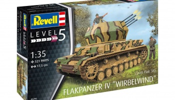 Plastic ModelKit military 03296 - Flakpanzer IV Wirbelwind (1:35)