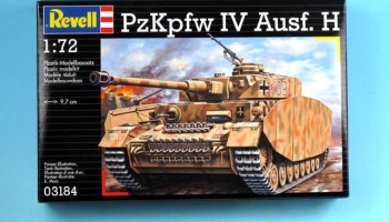 Plastic ModelKit tank 03184 - PzKpfw. IV Ausf.H (1:72) - Revell