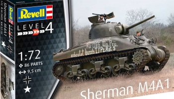 Sherman M4A1 (1:72) Plastic ModelKit tank 03290 - Revell