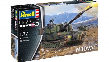 Plastic ModelKit tank 03331 - M109A6 (1:72) - Revell