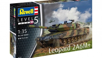 Plastic ModelKit tank 03342 - Leopard 2 A6M+ (1:35) - Revell