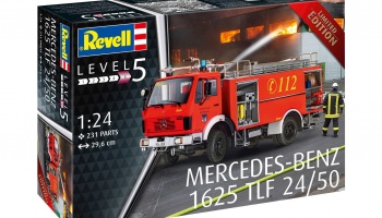 SLEVA  40% DISCOUNT - Mercedes-Benz 1625 TLF 24/50 (1:24) Plastic Model Kit truck 07516 - Revell
