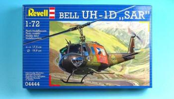 Plastic ModelKit vrtulník 04444 - Bell UH-1D "SAR" (1:72) - Revell