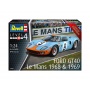 Plastic ModelKit auto - Ford GT 40 Le Mans 1968 (1:24) - Revell