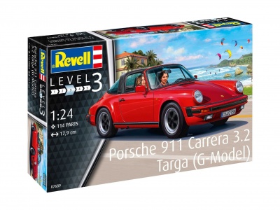 Plastic ModelKit auto - Porsche 911 Targa (G-Model) (1:24) - Revell