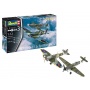 Plastic Modelkit letadla 03710 - Bf109G-10 & Spitfire Mk.V (1:72) - Revell