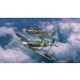 Plastic Modelkit letadla 03710 - Bf109G-10 & Spitfire Mk.V (1:72) - Revell