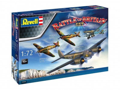 Plastic ModelKit letadla 03766 - Battle of Britain (85th Anniversary) (1:72) - Revell